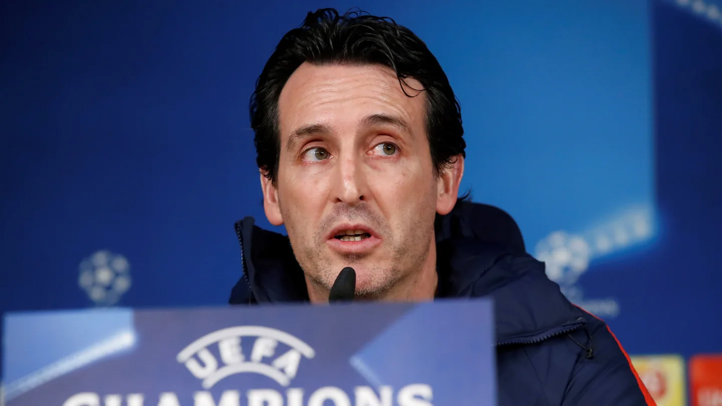 Unai Emery, en rueda de prensa Unai Emery, en rueda de prensa