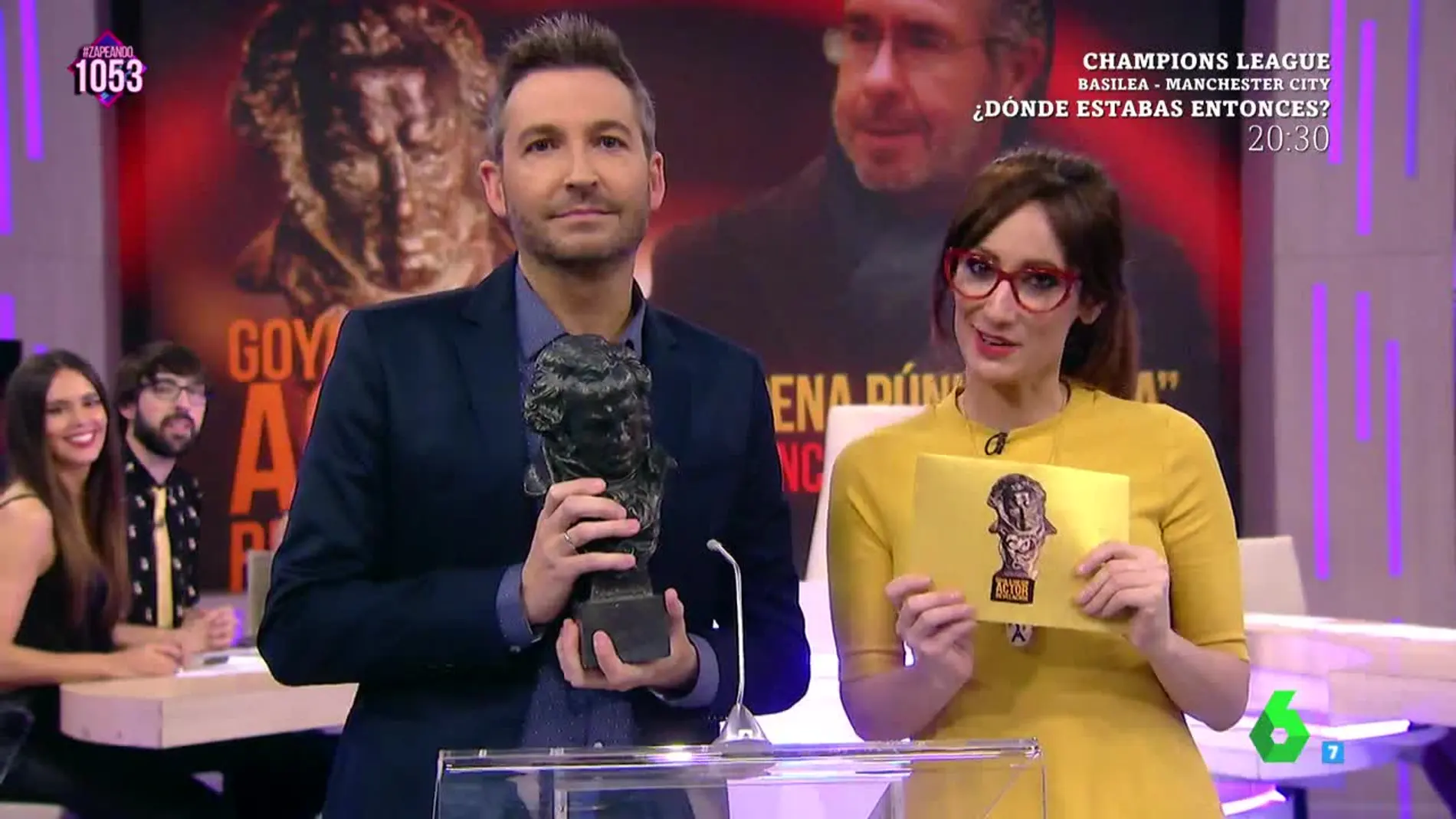 Francisco Granados gana el 'Goya' a mejor actor revelación por su papel en 'Ay, pena Púnica, pena'