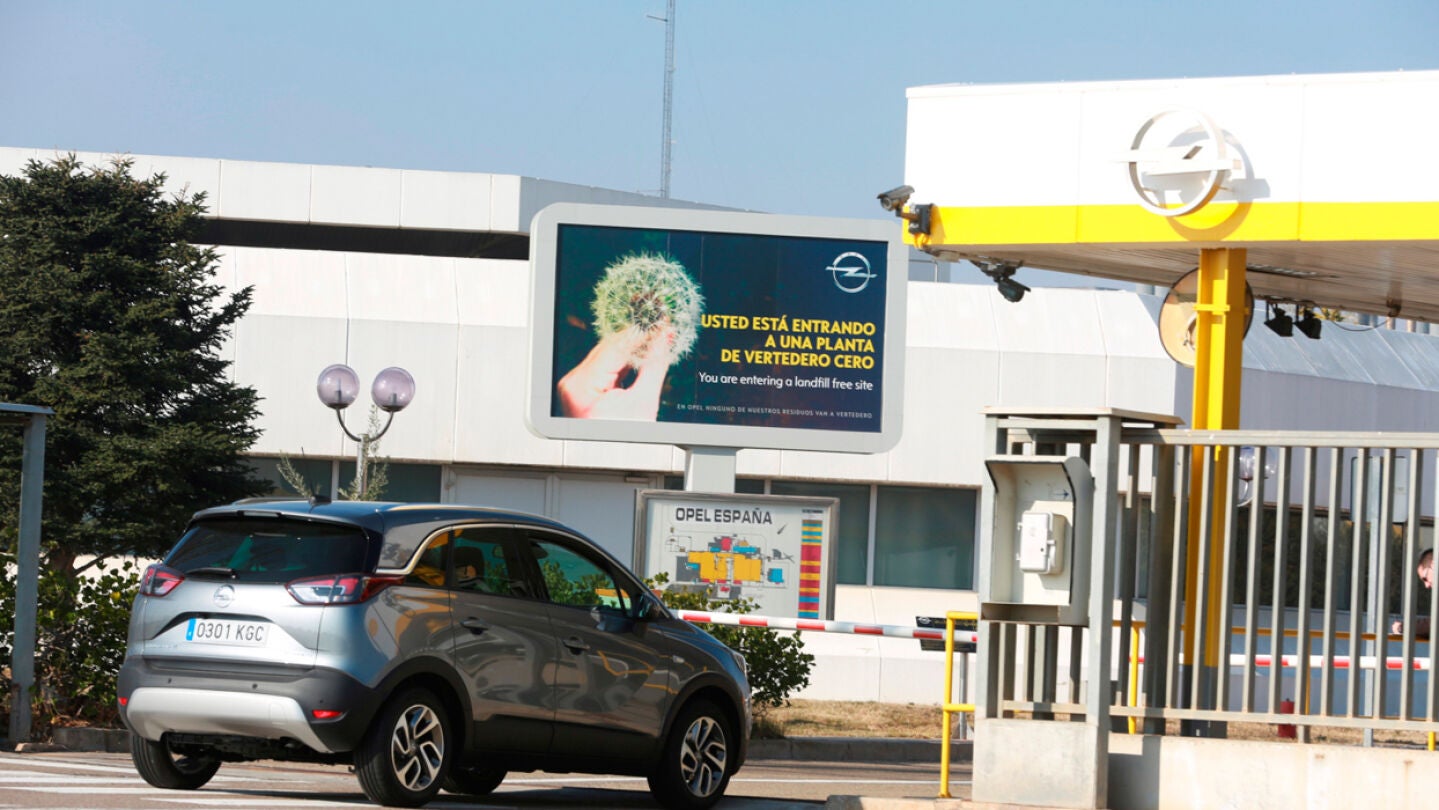 Un coche Opel