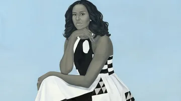 Retrato oficial de Michelle Obama