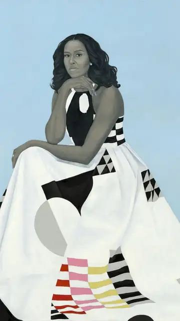 Retrato oficial de Michelle Obama Retrato oficial de Michelle Obama