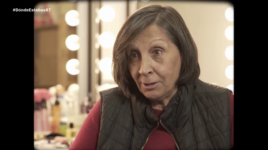 Romana González en Dónde estabas entonces 1987 Romana González en Dónde estabas entonces 1987