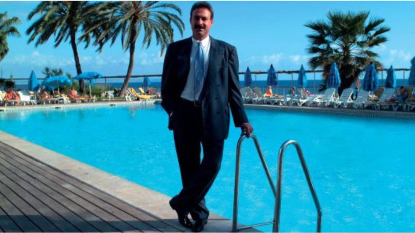 Luis Riu G&uuml;ell en una imagen promocional de sus hoteles
