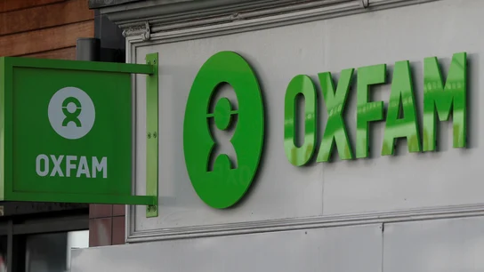 Fachada del edificio de Oxfam Intermón Fachada del edificio de Oxfam Intermón