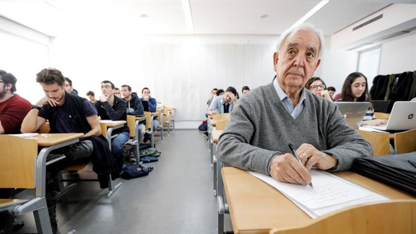 Miguel Castillo, erasmus a los 80 a&ntilde;os