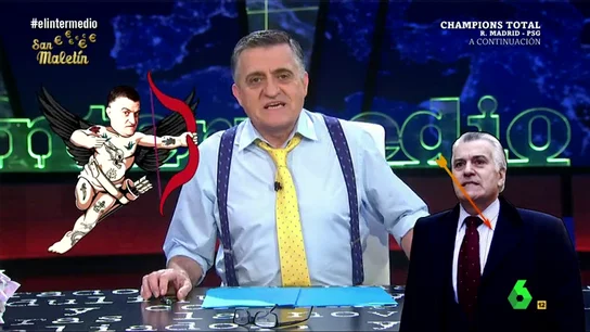 El Gran Wyoming y Luis Bárcenas El Gran Wyoming y Luis Bárcenas