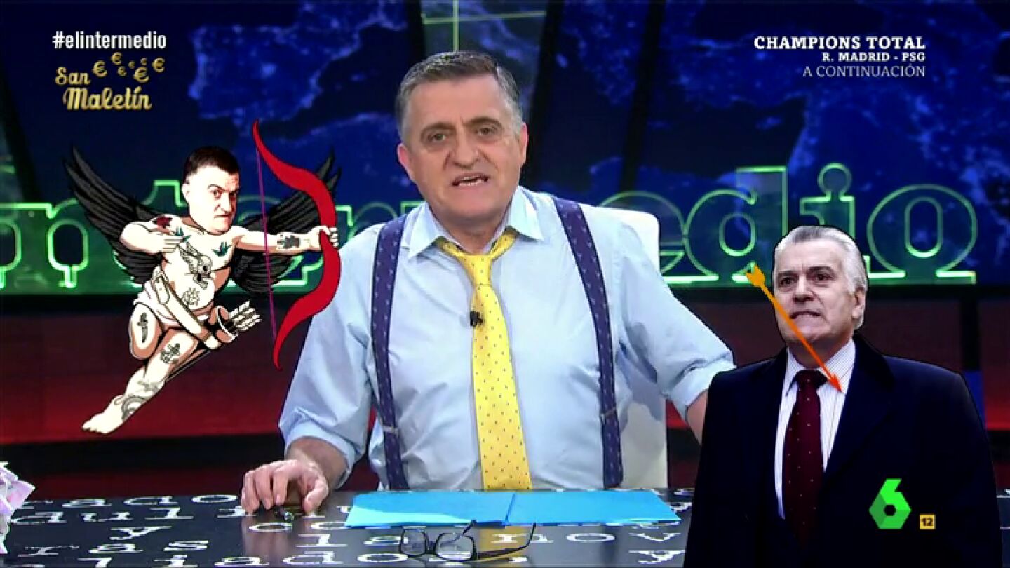 El Gran Wyoming y Luis B&aacute;rcenas