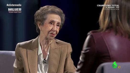 La científica Margarita Salas en El Intermedio La científica Margarita Salas en El Intermedio