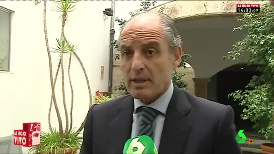 Francisco Camps responde a la declaración de Luis Bárcenas antes el juez Francisco Camps responde a la declaración de Luis Bárcenas antes el juez