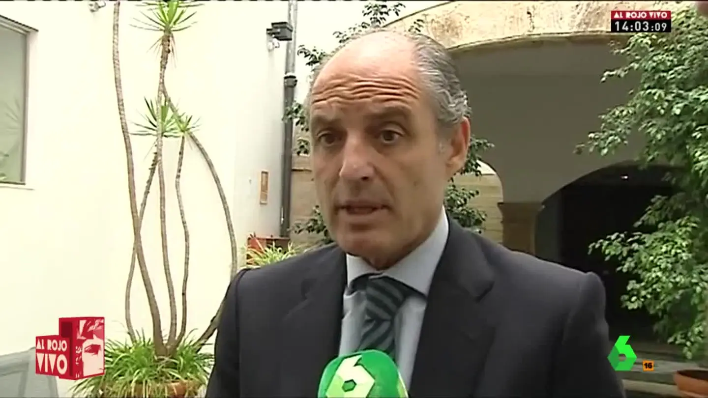 Francisco Camps responde a la declaración de Luis Bárcenas antes el juez Francisco Camps responde a la declaración de Luis Bárcenas antes el juez