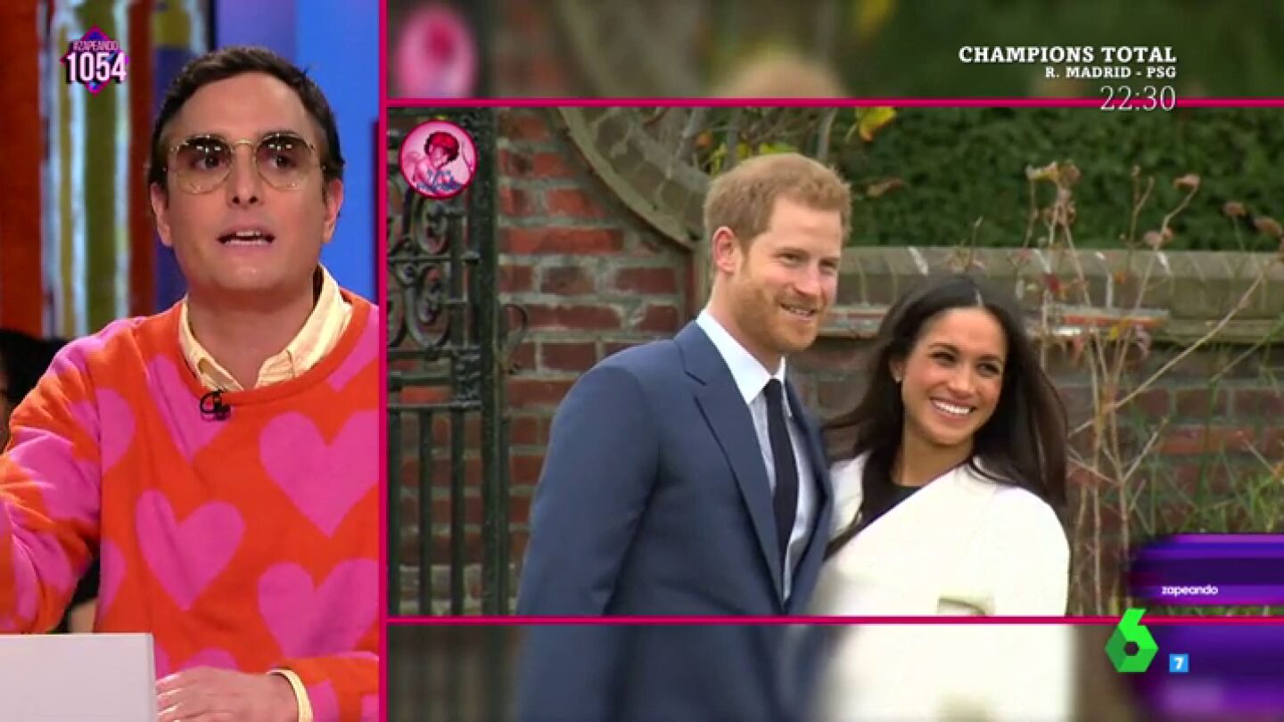 Josie y el pr&iacute;ncipe Harry y Meghan Markle