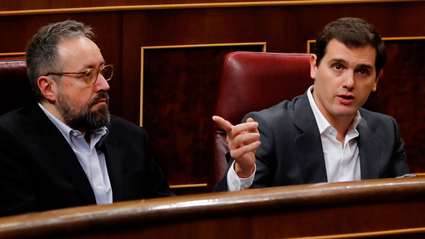Albert Rivera con Juan Carlos Girauta