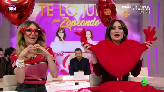 La crítica de Cuqui y Puchi a los regalos saludables por San Valentín La crítica de Cuqui y Puchi a los regalos saludables por San Valentín