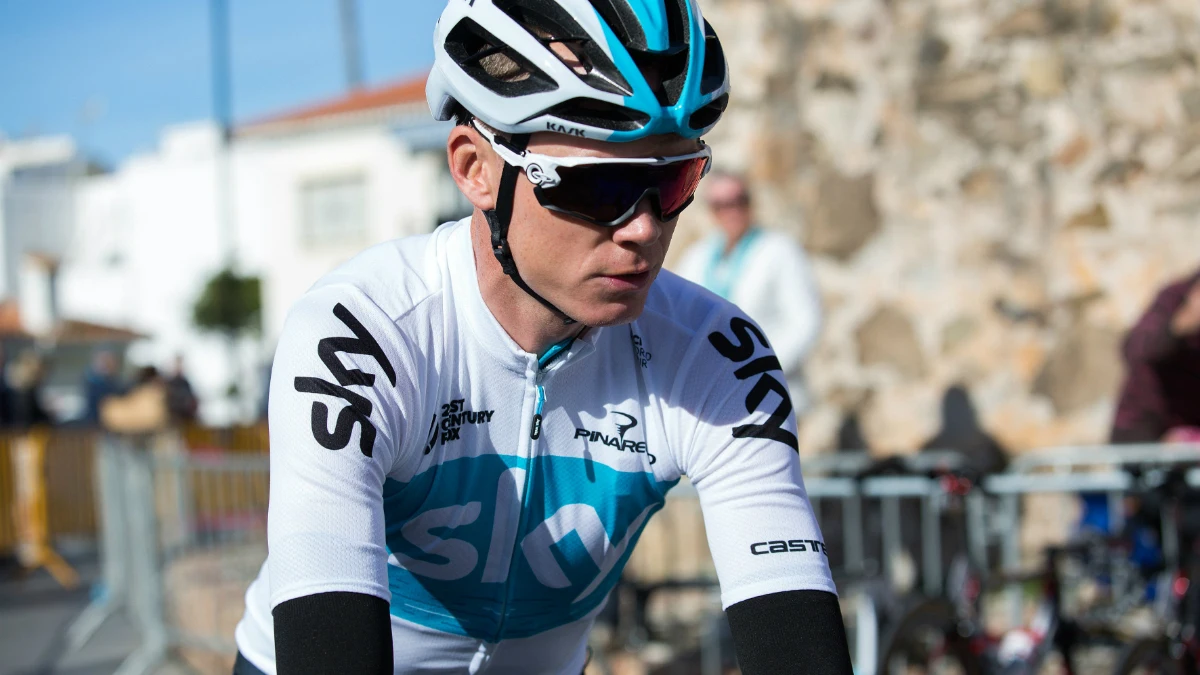 Chris Froome, líder del Sky