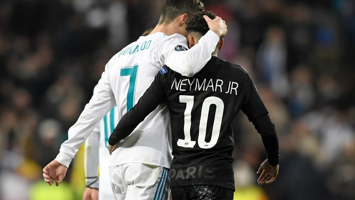 Cristiano y Neymar 