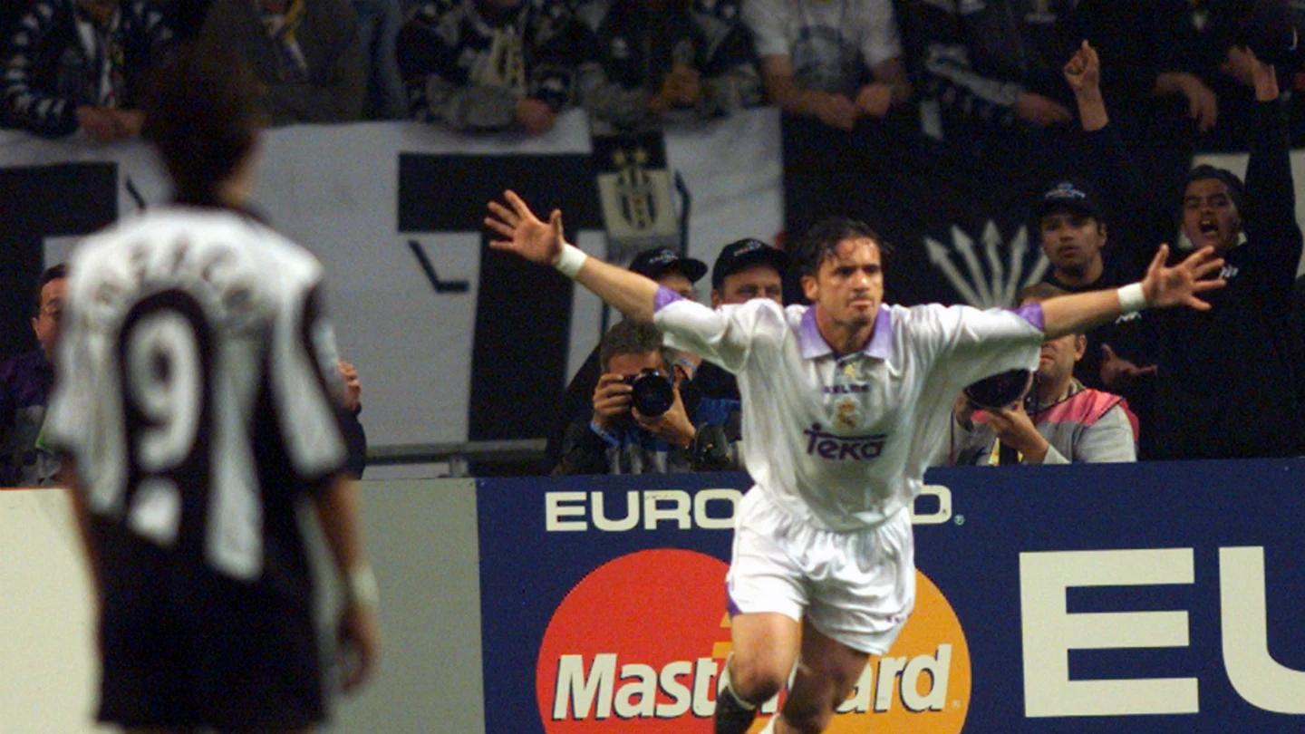 MIjatovic celebra su gol ante la Juventus MIjatovic celebra su gol ante la Juventus