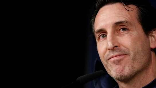Emery, en rueda de prensa Emery, en rueda de prensa