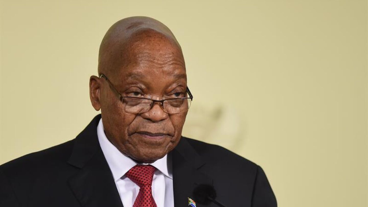El presidente sudafricano, Jacob Zuma