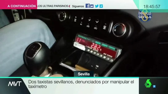 Taxímetro manipulado Taxímetro manipulado