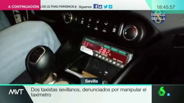 Taxímetro manipulado