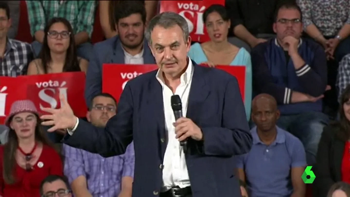 José Luis Rodríguez Zapatero durante un acto José Luis Rodríguez Zapatero durante un acto