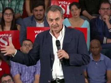 José Luis Rodríguez Zapatero durante un acto José Luis Rodríguez Zapatero durante un acto