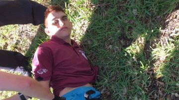 El autor del tiroteo Nikolas Cruz, de 19 años,  en el momento de su detención