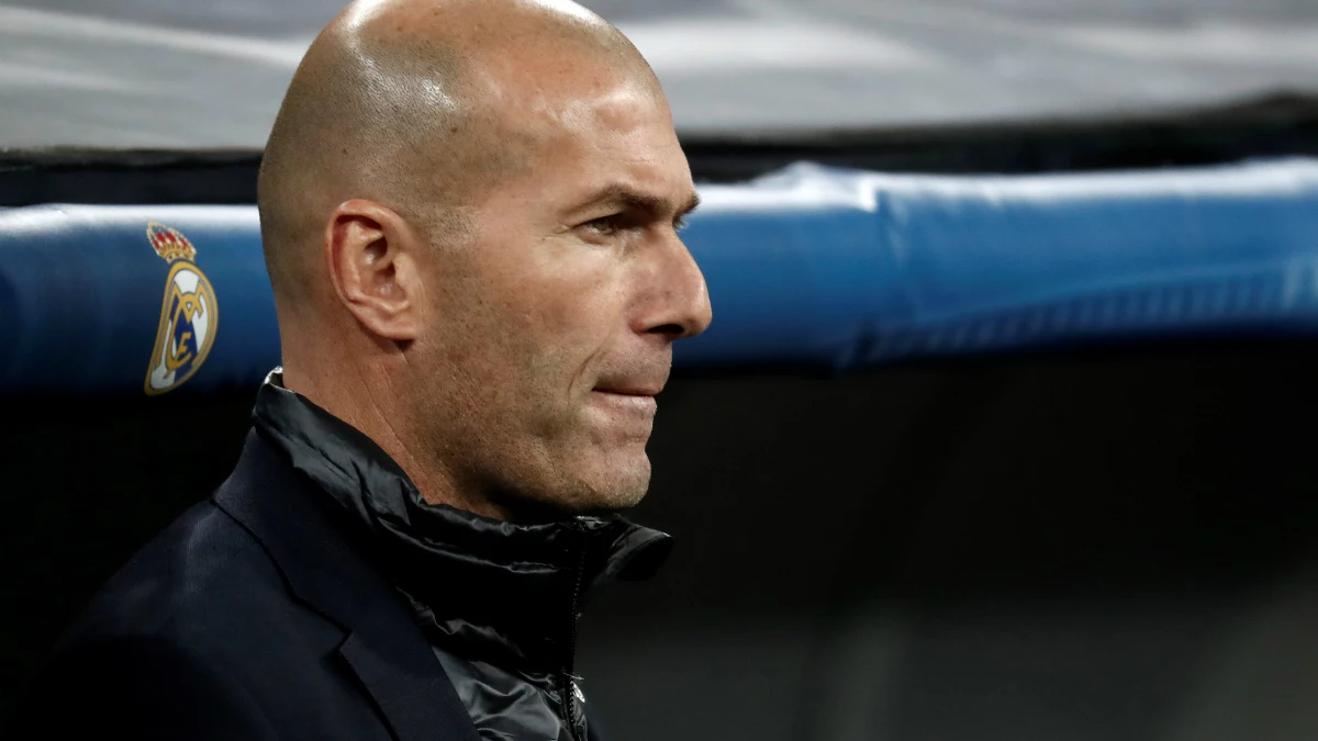 Zinedine Zidane, en un partido