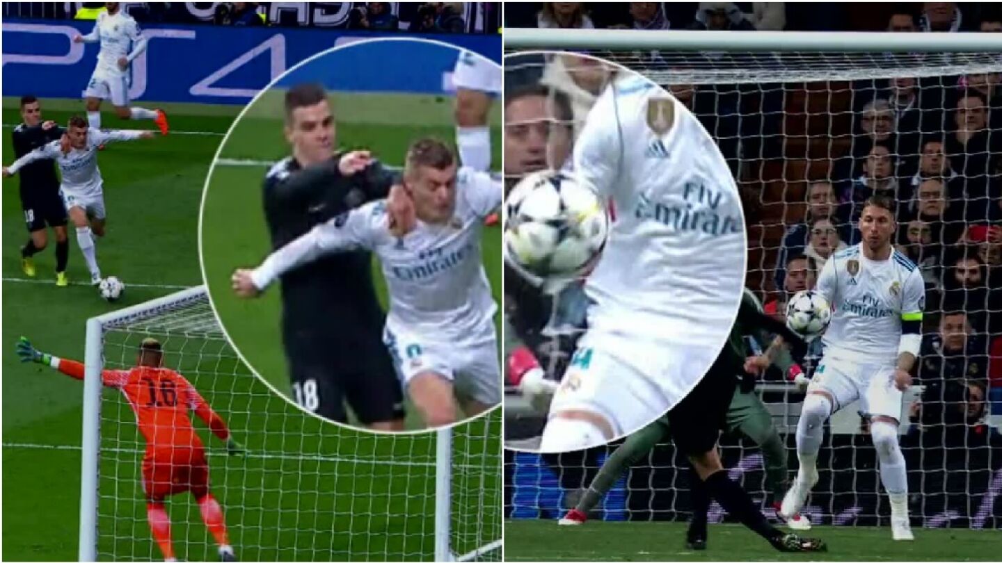 Las jugadas pol&eacute;micas del Real Madrid - PSG