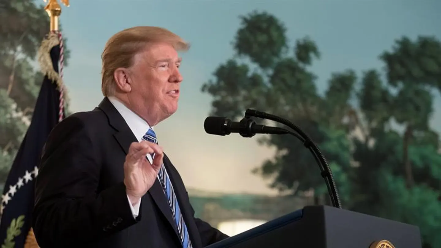 El presidente de Estados Unidos, Donald Trump El presidente de Estados Unidos, Donald Trump