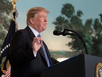 El presidente de Estados Unidos, Donald Trump El presidente de Estados Unidos, Donald Trump