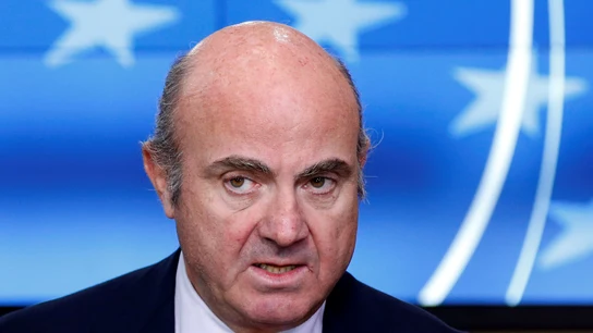 El exministro de Economía, Luis de Guindos El ministro de Economía, Luis de Guindos