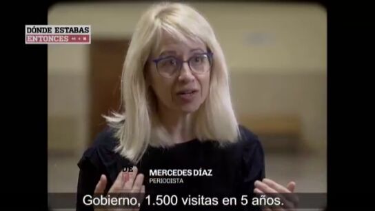 Mercedes D&iacute;az, periodista, en D&oacute;nde estabas entonces
