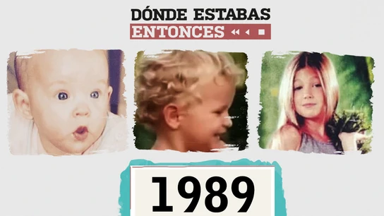 Test famosos Dónde estabas entonces 1989 Test famosos Dónde estabas entonces 1989