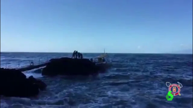 Rescatados los ocho turistas alemanes que pasaron la noche refugiados en una cueva en Tenerife