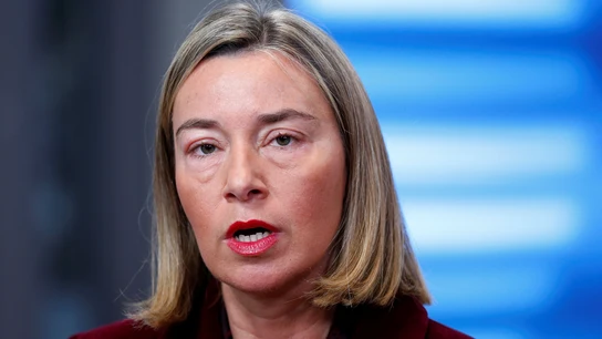 La jefa de la diplomacia europea, Federica Mogherini Federica Mogherini
