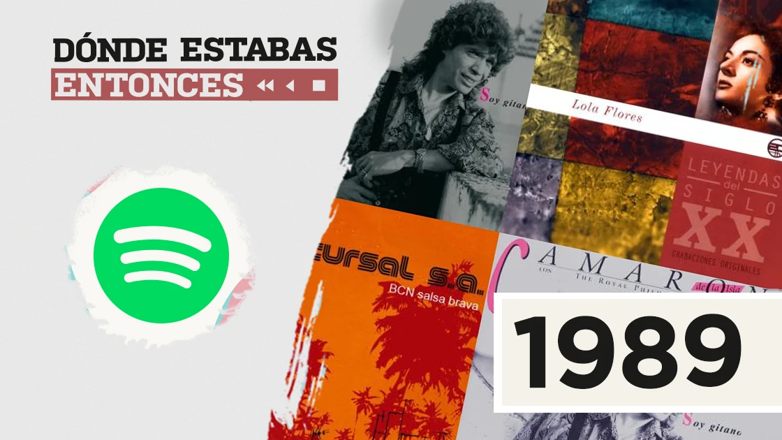 Lista reproducible Spotify 1989 Dónde estabas entonces