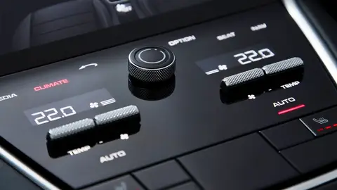 Porsche Panamera con climatizador Porsche Panamera con climatizador