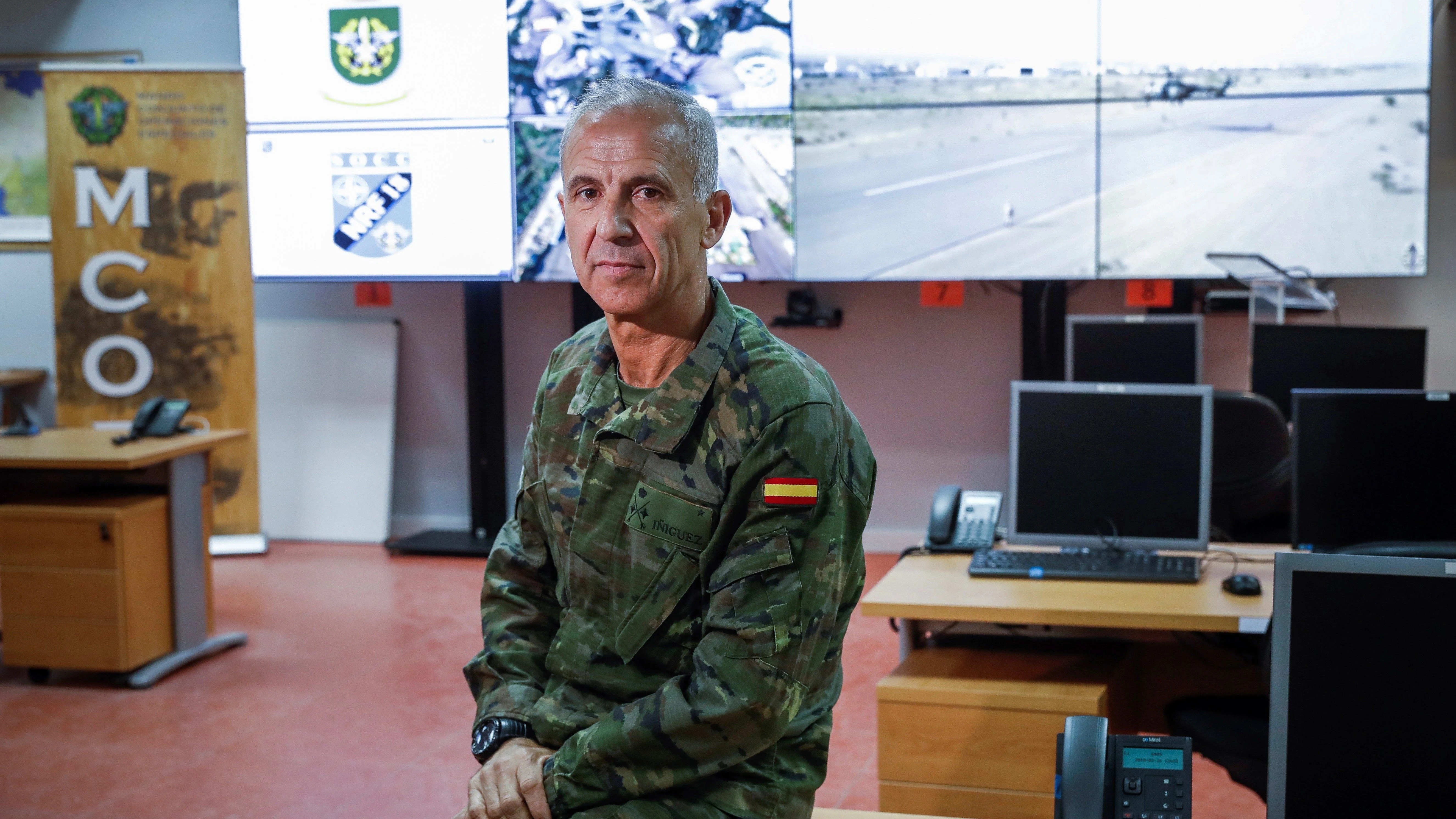 El general de Brigada Jaime Íñiguez manda desde enero y hasta finales de año el Componente de Operaciones Especiales de la OTAN El general de Brigada Jaime Íñiguez manda desde enero y hasta finales de año el Componente de Operaciones Especiales de la OTAN