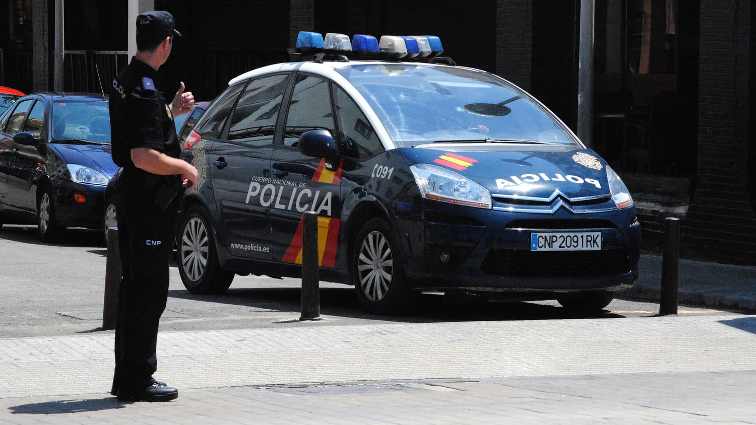 Coche de la Policía Nacional