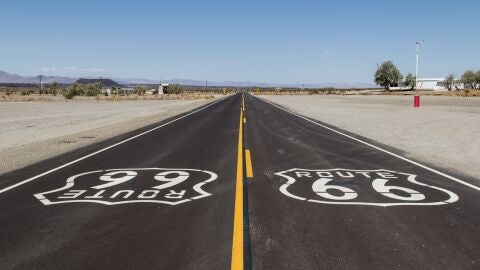 Amboy, Kalifornien, USA, Hist. Route 66