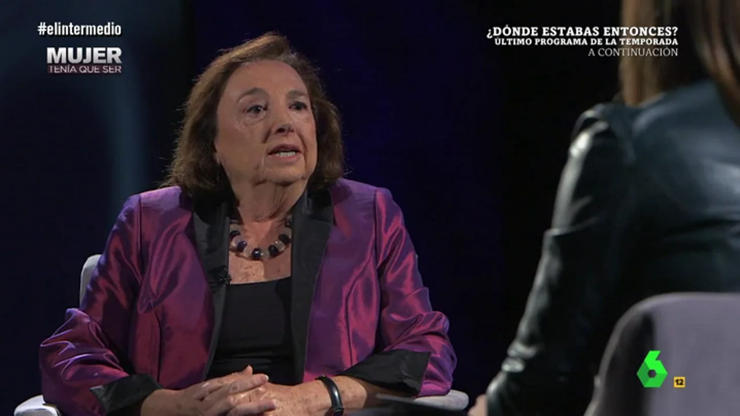 Carmen Sarmiento en El Intermedio Carmen Sarmiento en El Intermedio