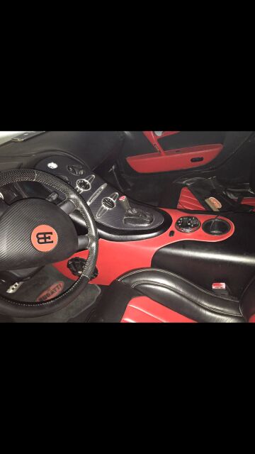 Bugatti Veyron réplica_interior