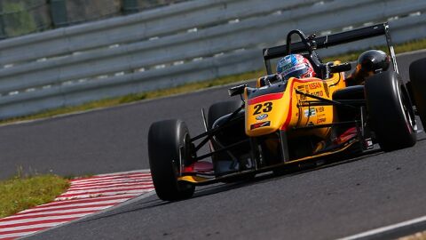 Katsumasa Chiyo F3 Test 2016 Suzuka