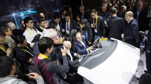 Audi at the CES 2016 Las Vegas