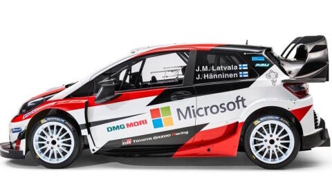 Toyota Yaris WRC lateral 2017