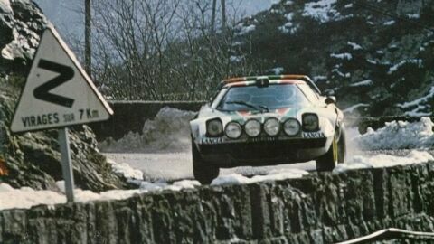 Sandro Munari Rally Montecarlo 1977