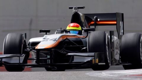 Sergio Canamasas Abu Dabi Test GP2 2015