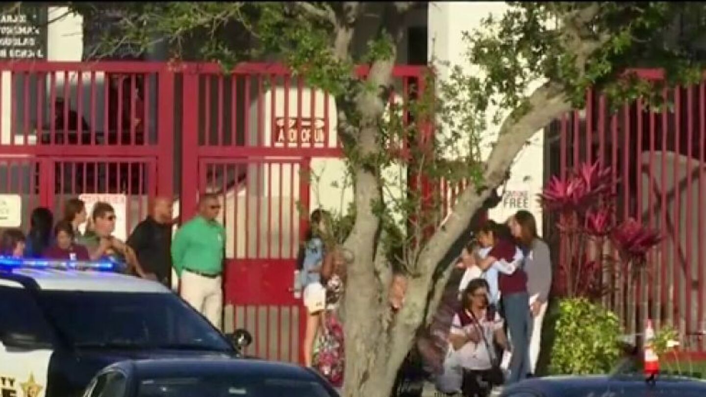 Alumnos del instituto en que hubo un tiroteo en ParkLand