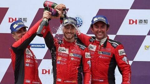 Álex Riberas Ferrari DH Racing Sepang 2017 Podio